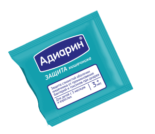 Упаковка Адиарин - пакетик смешать с водой