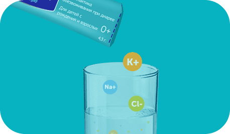 Восполнение потерь воды и электролитов c Адиарин Регидрокомплекс